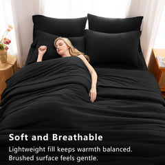 CozyLux fitted sheet with 14-inch pocket demonstrated for secure mattress fit
