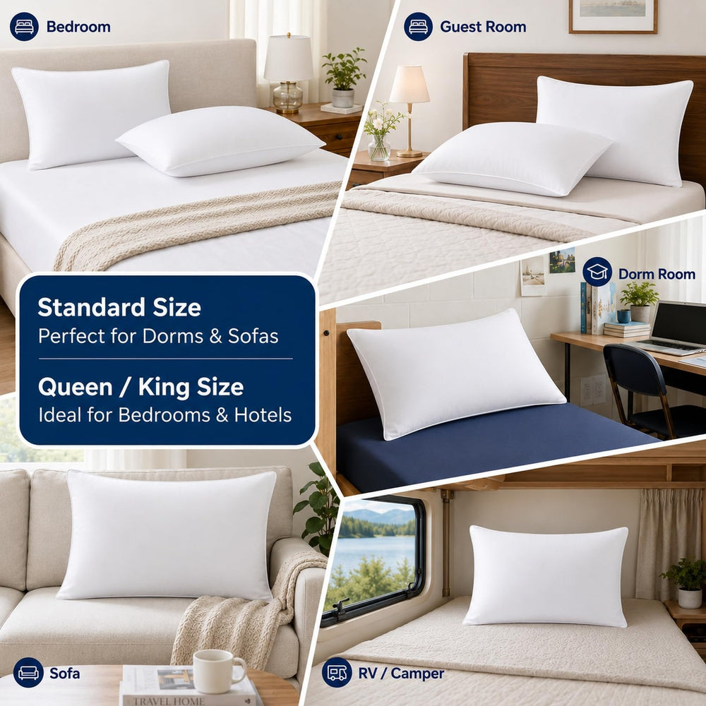 CozyLux pillow edge with satin piping showing durable stitched trim