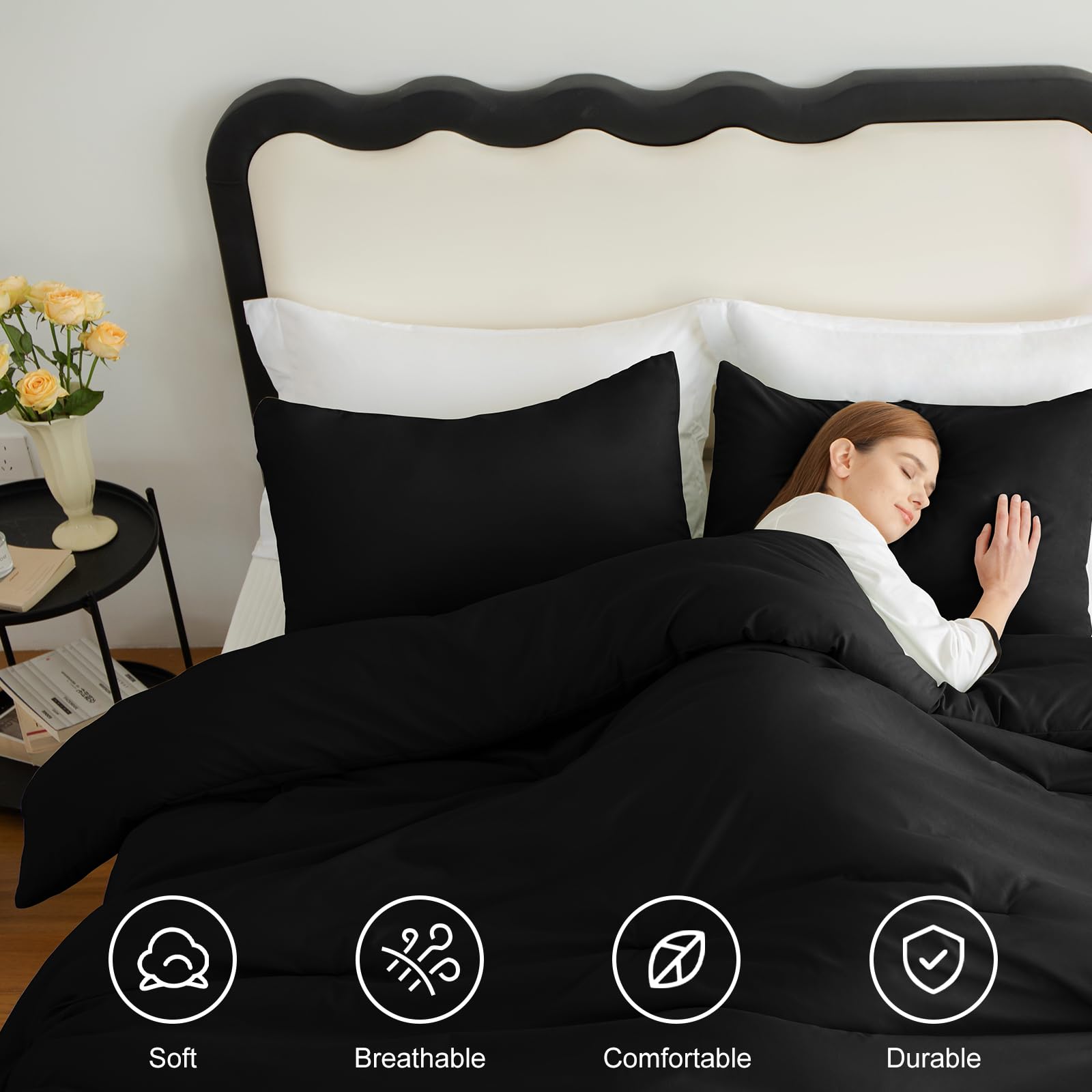 CozyLux edredón comprimido al vacío listo para envío eficiente