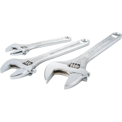 CRAFTSMAN primer plano de mordaza mostrando apertura amplia y agarre seguro