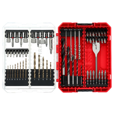 CRAFTSMAN open case displaying organized bits for quick access
