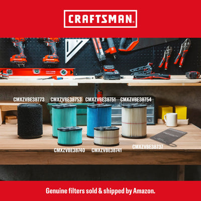 CRAFTSMAN tank next to a gallon jug showing scale for large-capacity benefit