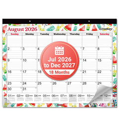 CRANBURY frontal del calendario 22x17 con diseño estacional y espacios amplios