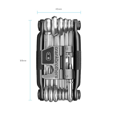 Crankbrothers side grip detail on M 19 for secure handling with gloves
