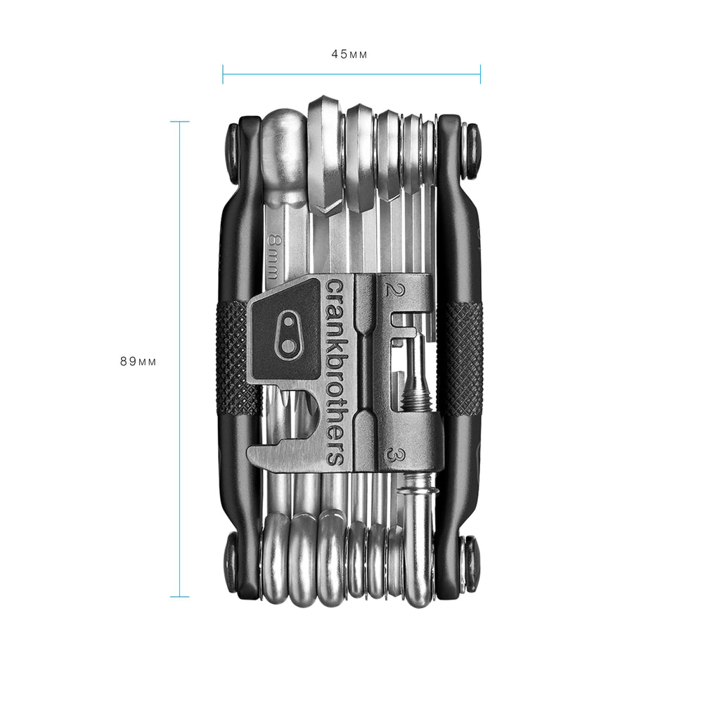 Crankbrothers side grip detail on M 19 for secure handling with gloves