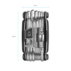Crankbrothers side grip detail on M 19 for secure handling with gloves