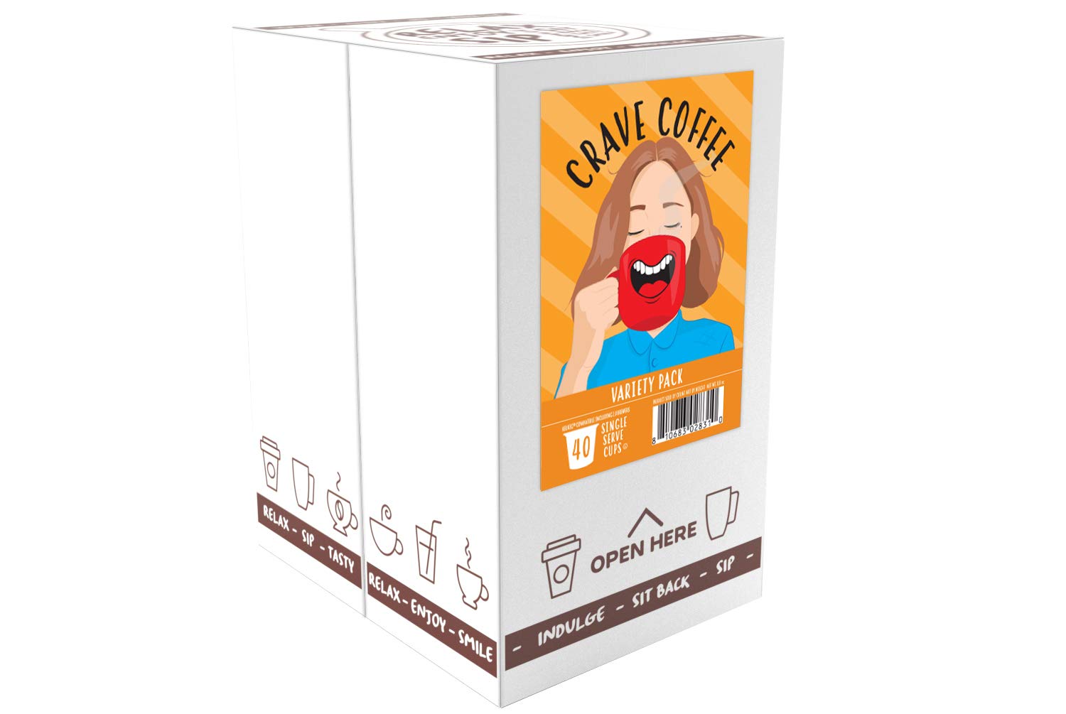 Crave Beverages granos y crema de café resaltando aroma y calidad Arábica