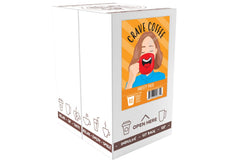Crave Beverages granos y crema de café resaltando aroma y calidad Arábica