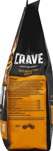 CRAVE kibble en cuchara comparado con tamaño real para porcionar