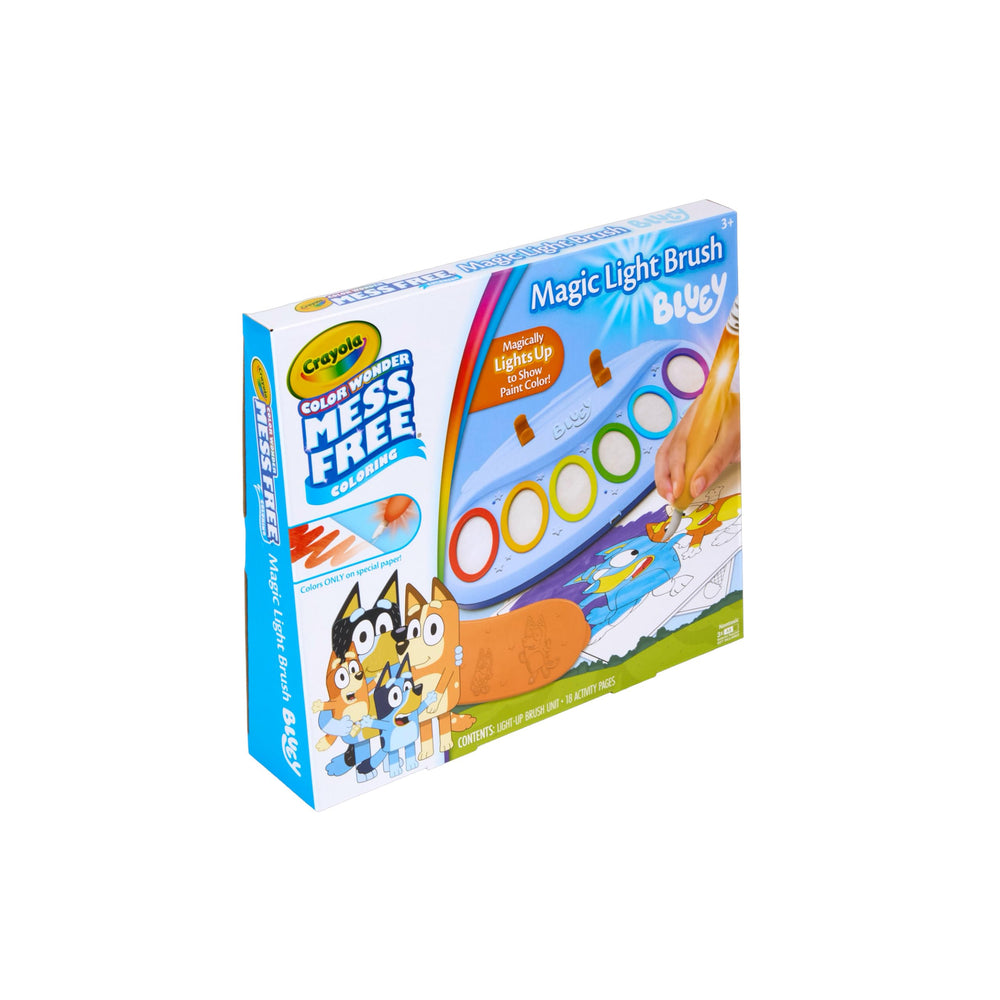 Crayola Bluey pads de pintura detalle con colores duraderos y sin goteo