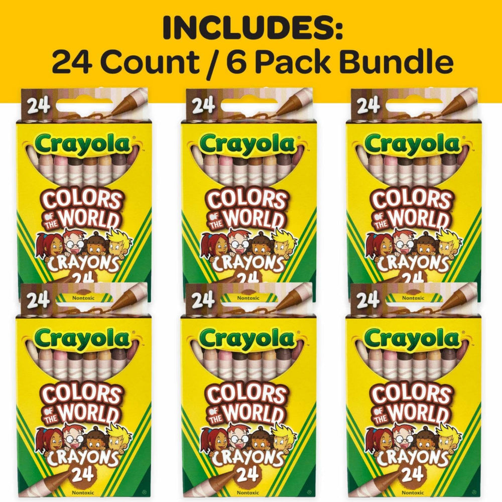 Crayola primer plano de textura cerosa para mezclas suaves