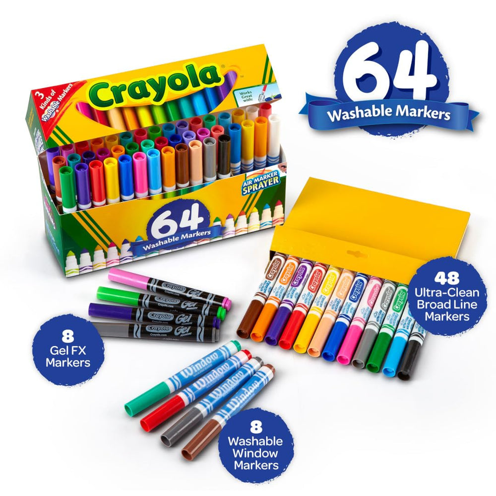 Crayola Gel FX sobre papel oscuro mostrando efecto brillante visible