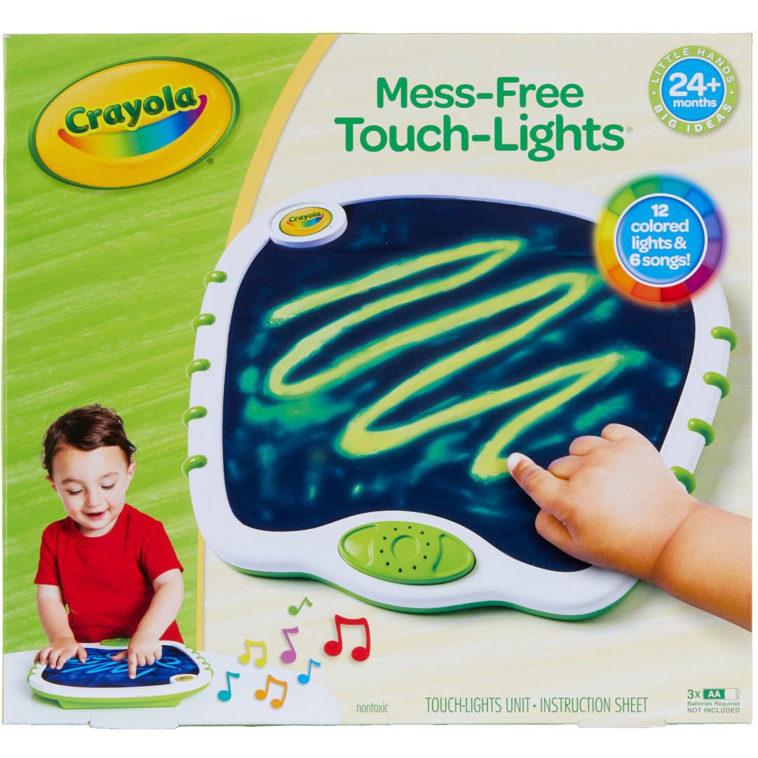 Crayola gel surface close-up showing textures for safe finger play