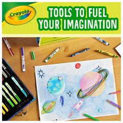 Crayola lápices cortos listos para detalles y control de líneas
