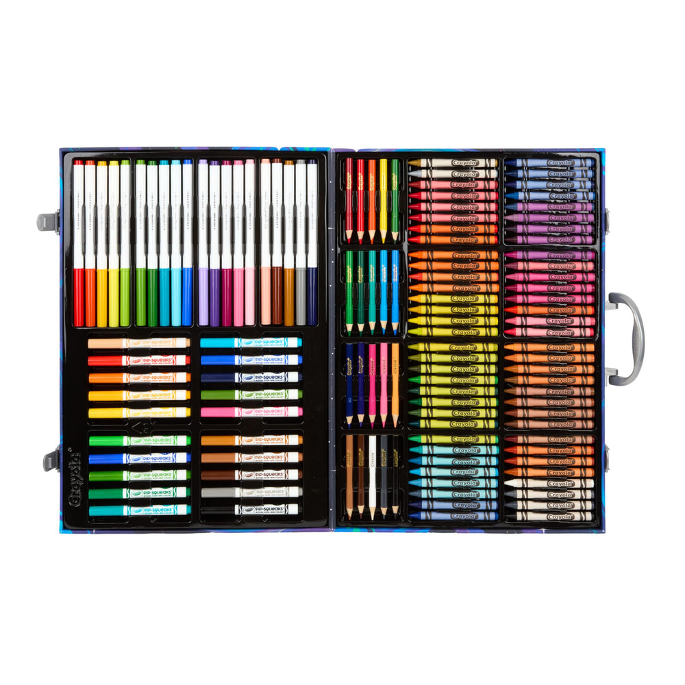 Crayola marcadores lavables en primer plano favorecen trazos brillantes