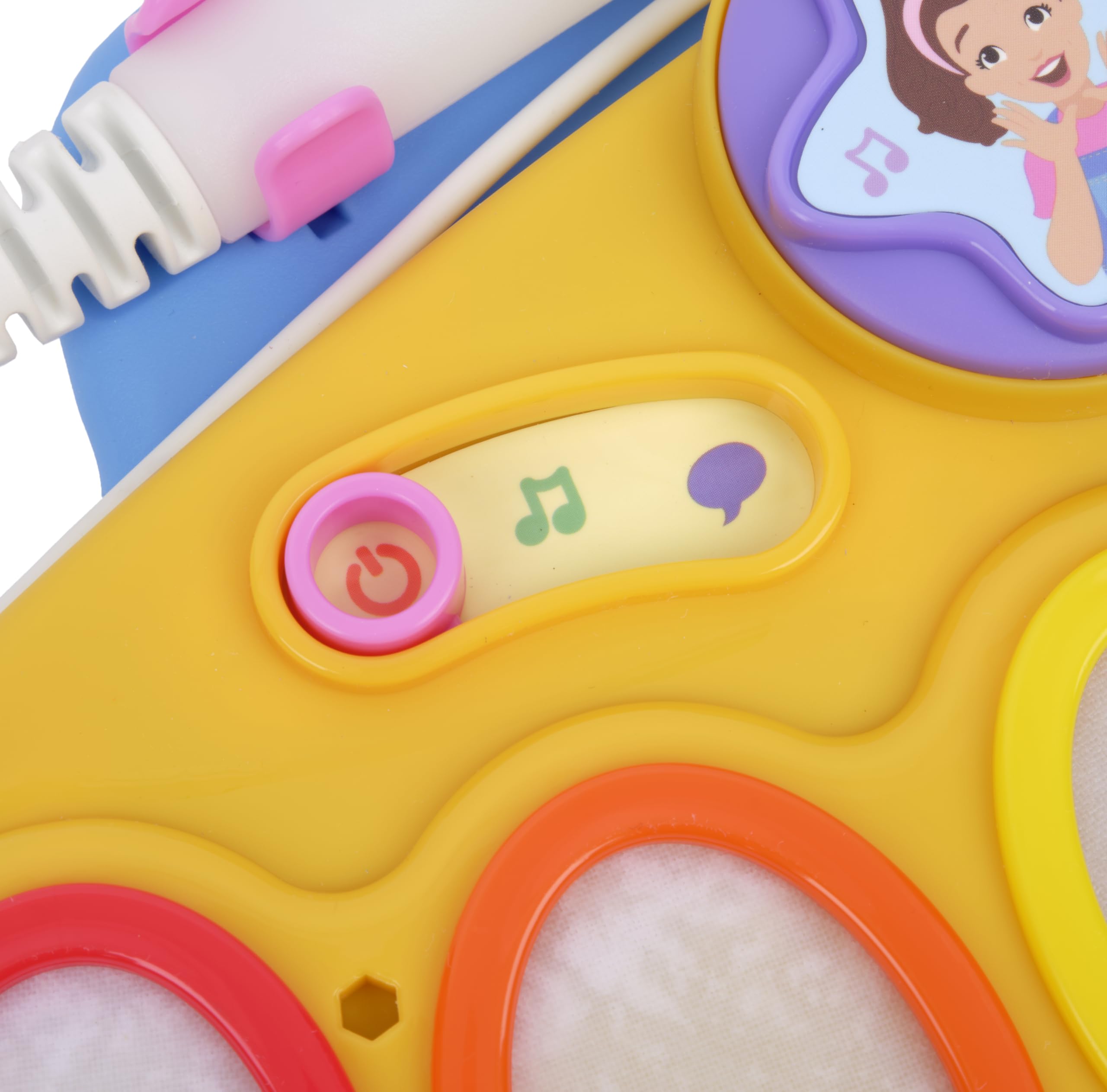 Crayola detalle de LED y botones con beneficio controles simples para niños