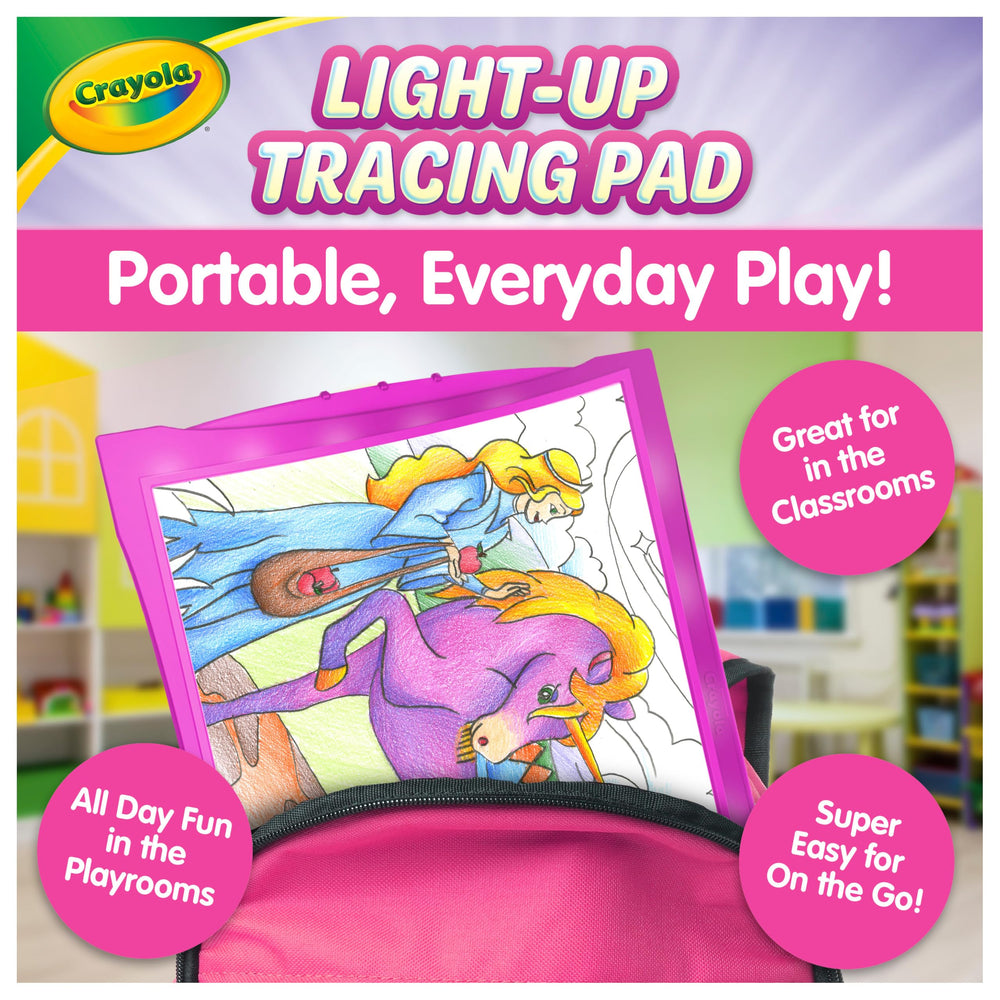 Crayola conjunto con lápices, hojas trazables y lápiz grafito listo para crear