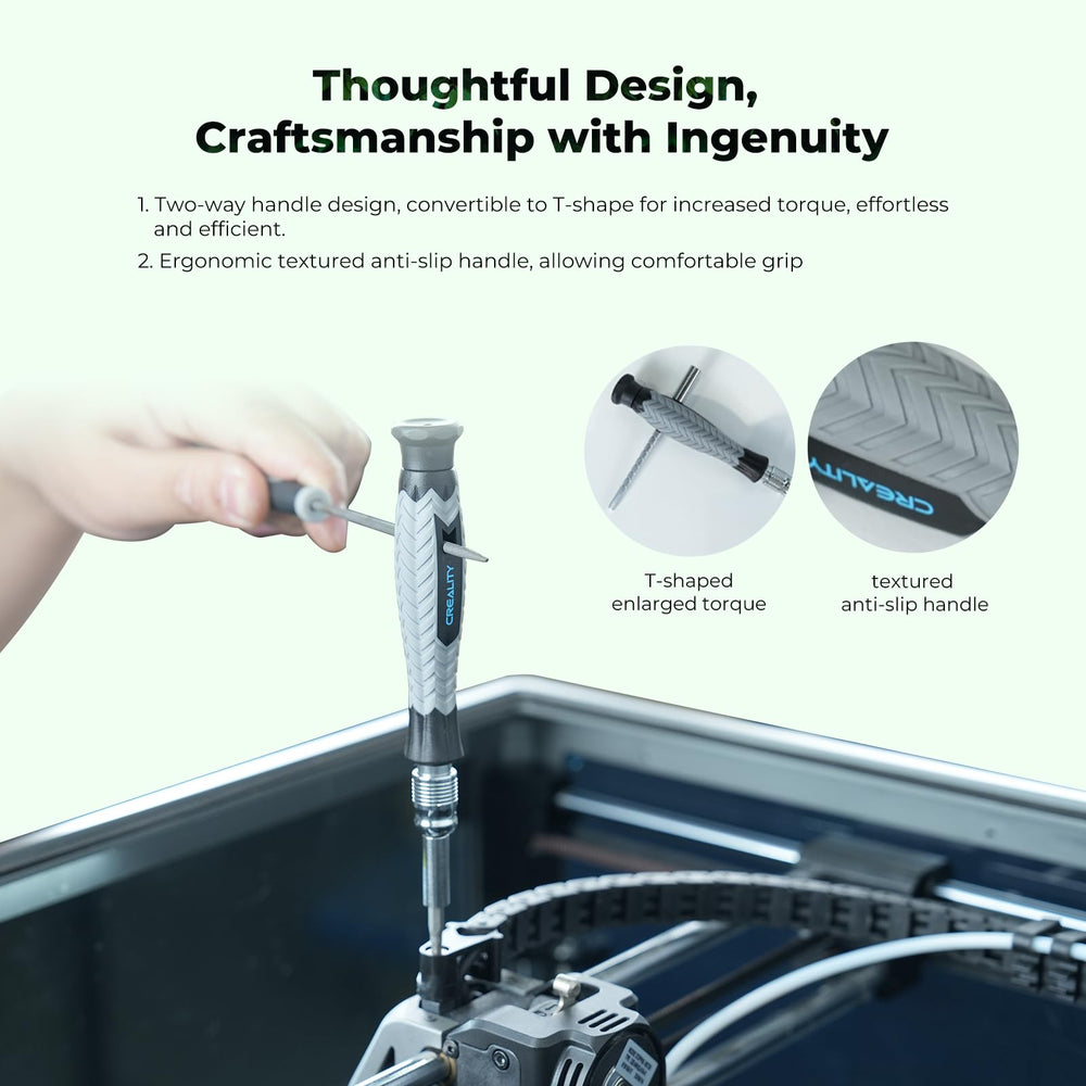 Creality varilla de extensión metálica para accesos profundos