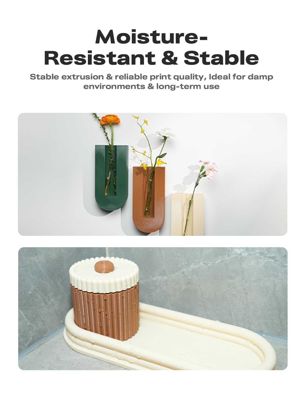 Creality bobina junto a regla para comparar escala y precisión dimensional