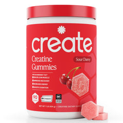 Create front packaging showing product name and sour cherry appeal