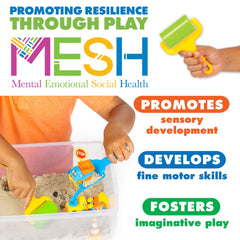 Creativity for Kids herramientas y accesorios organizados para juego estructurado