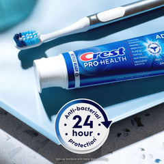 Crest detalle de cristales ActivClean para prevención de manchas