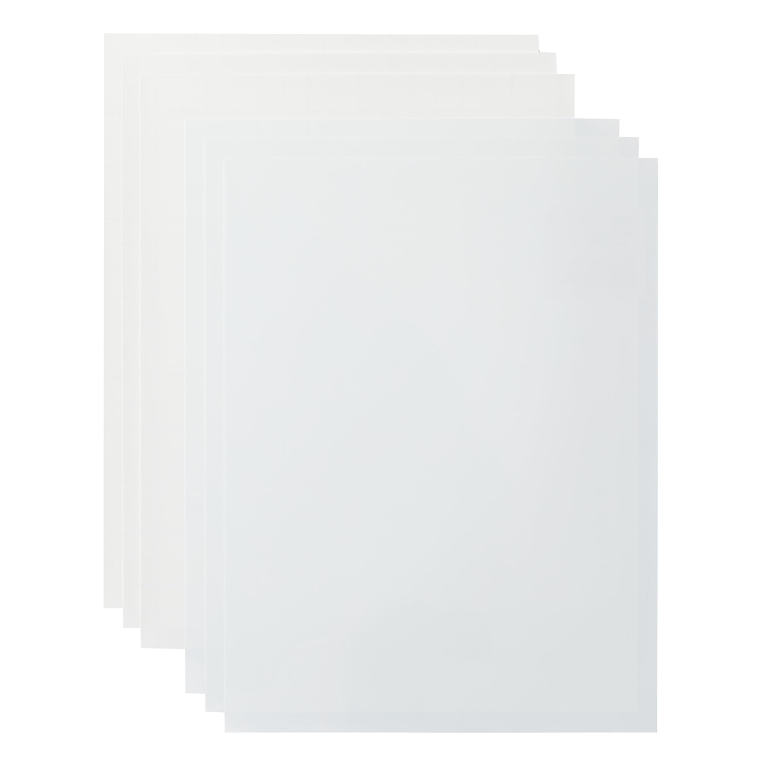 Cricut detalle de hoja de Printable Vinyl, superficie blanca lista para imprimir