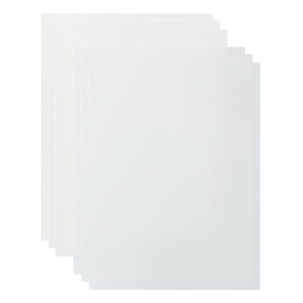 Cricut detalle de hoja de Printable Vinyl, superficie blanca lista para imprimir