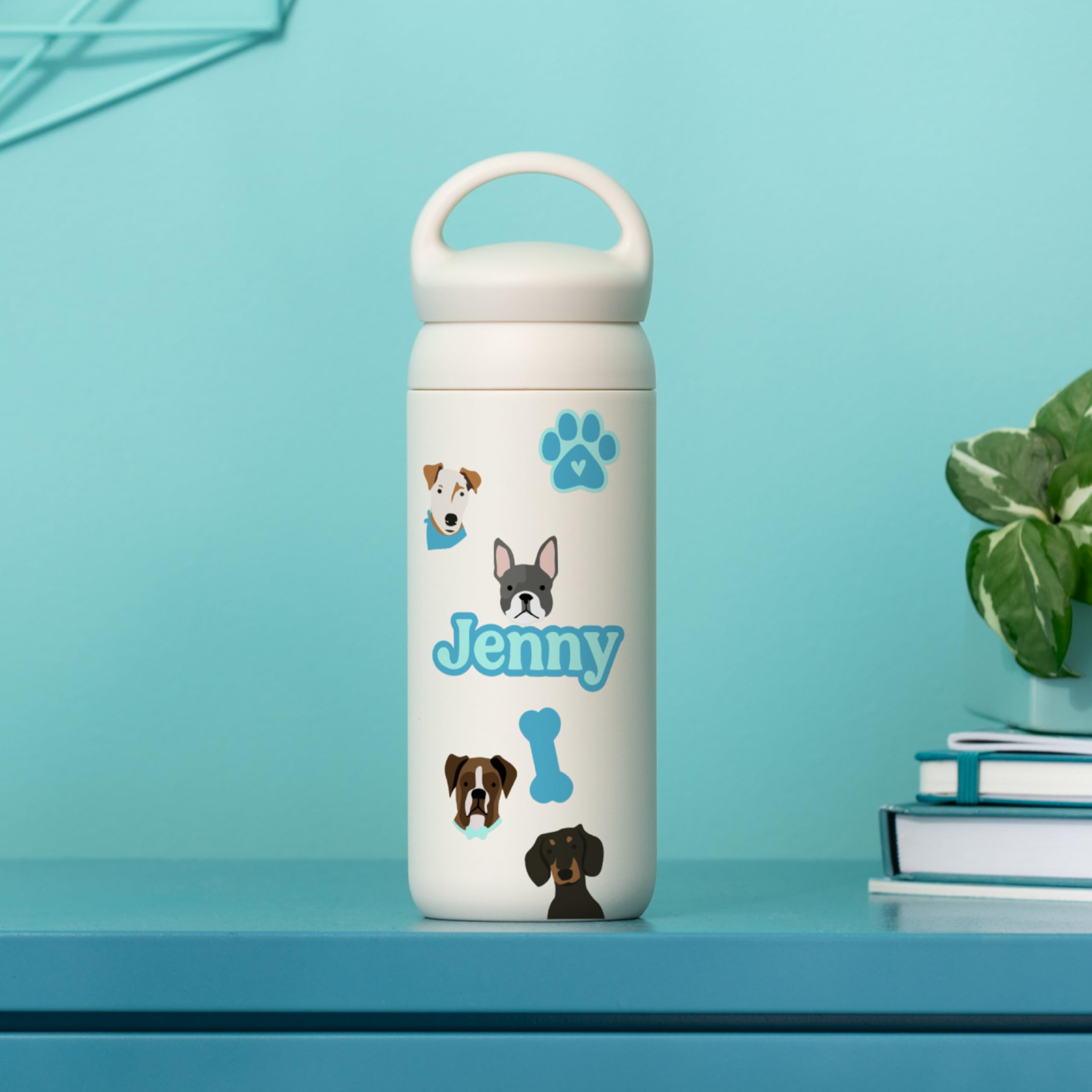 Cricut proceso de impresión y laminado, secuencia para crear pegatinas duraderas