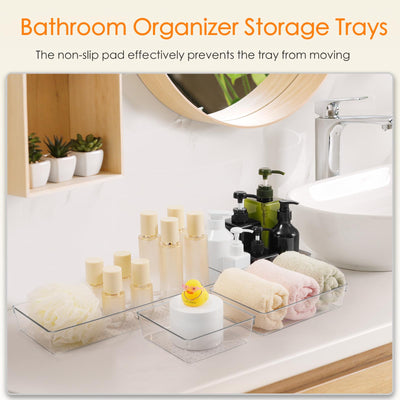 Criusia stacked trays saving space when stored away between uses