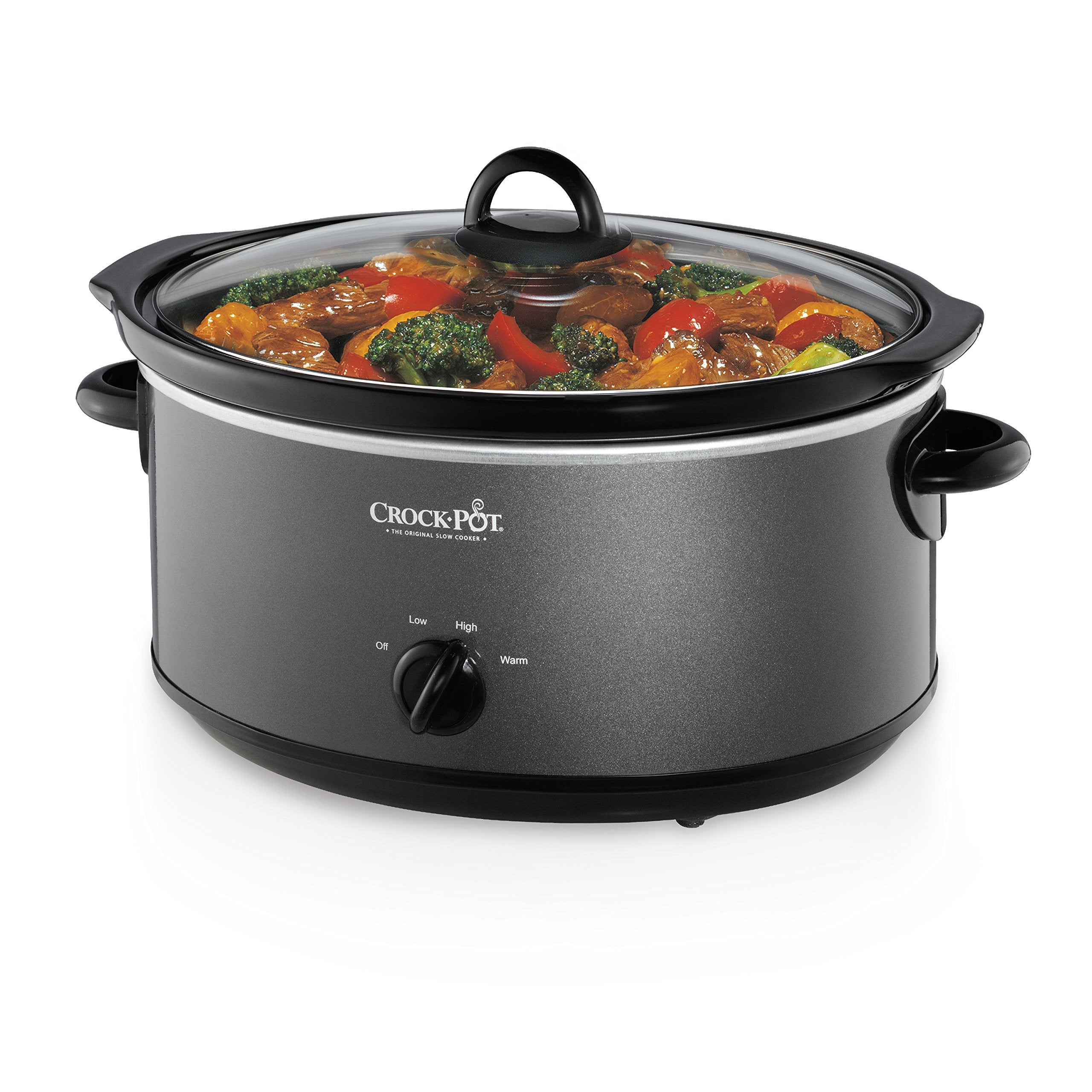 Crock-Pot piedra removible fuera de la olla facilita limpieza y servicio