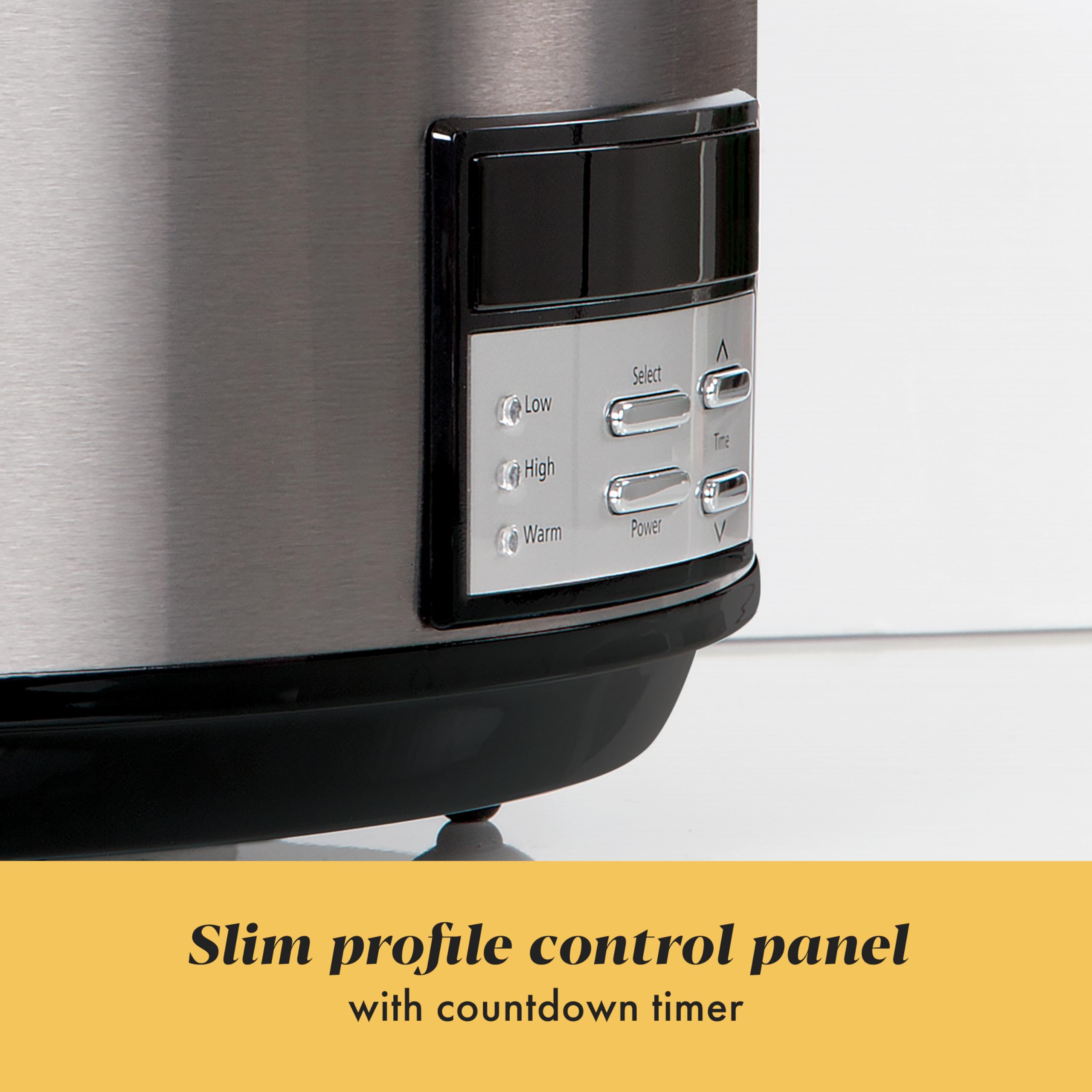 Crock-Pot pot removed ready for dishwasher showing easy cleanup benefit