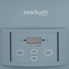 Crock‑Pot locking lid detail showing secure seal for spill‑resistant transport