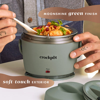 Crock-Pot with soup inside demonstrating warm meal readiness