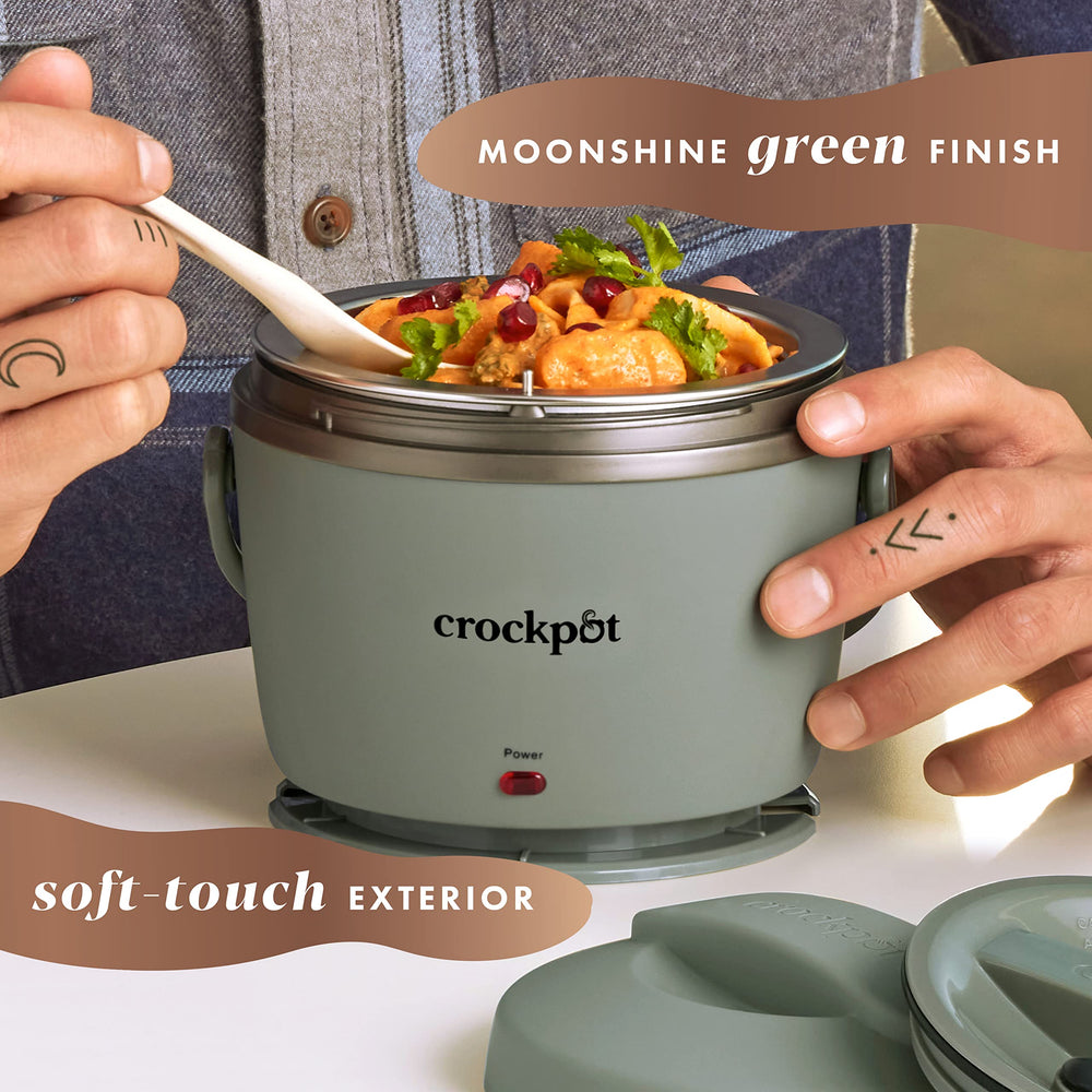 Crock-Pot with soup inside demonstrating warm meal readiness