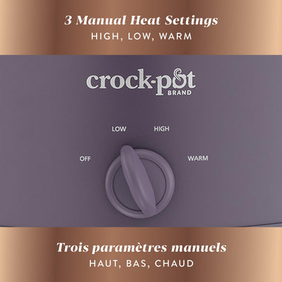 Crock-Pot glass lid detail showing seal and visibility benefit while cooking