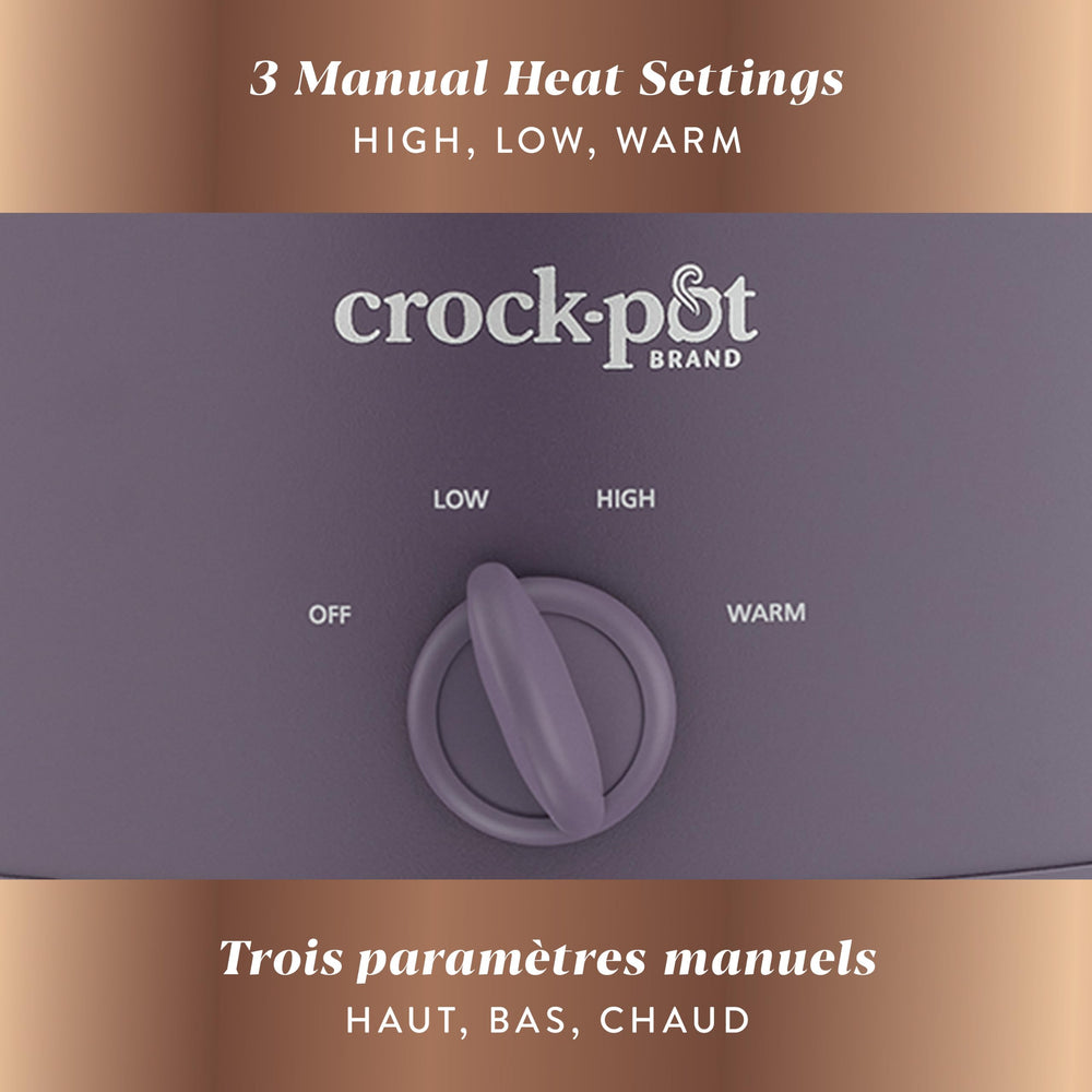Crock-Pot glass lid detail showing seal and visibility benefit while cooking