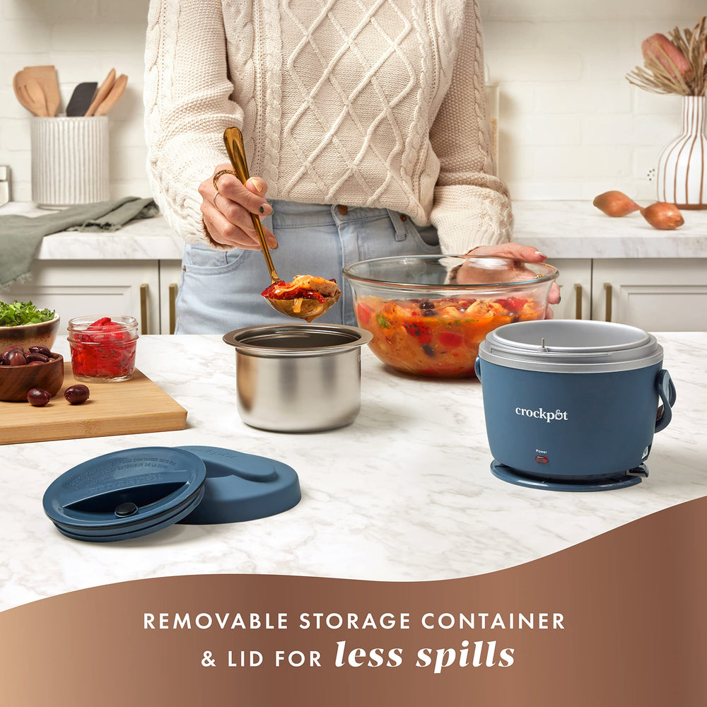 Crock-Pot acabado exterior mate soft-touch para un agarre cómodo y moderno