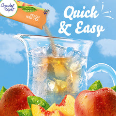 Crystal Light polvo cercano mostrando textura y mezcla instantánea