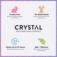 Crystal embalaje de dos unidades listo para llevar y compartir