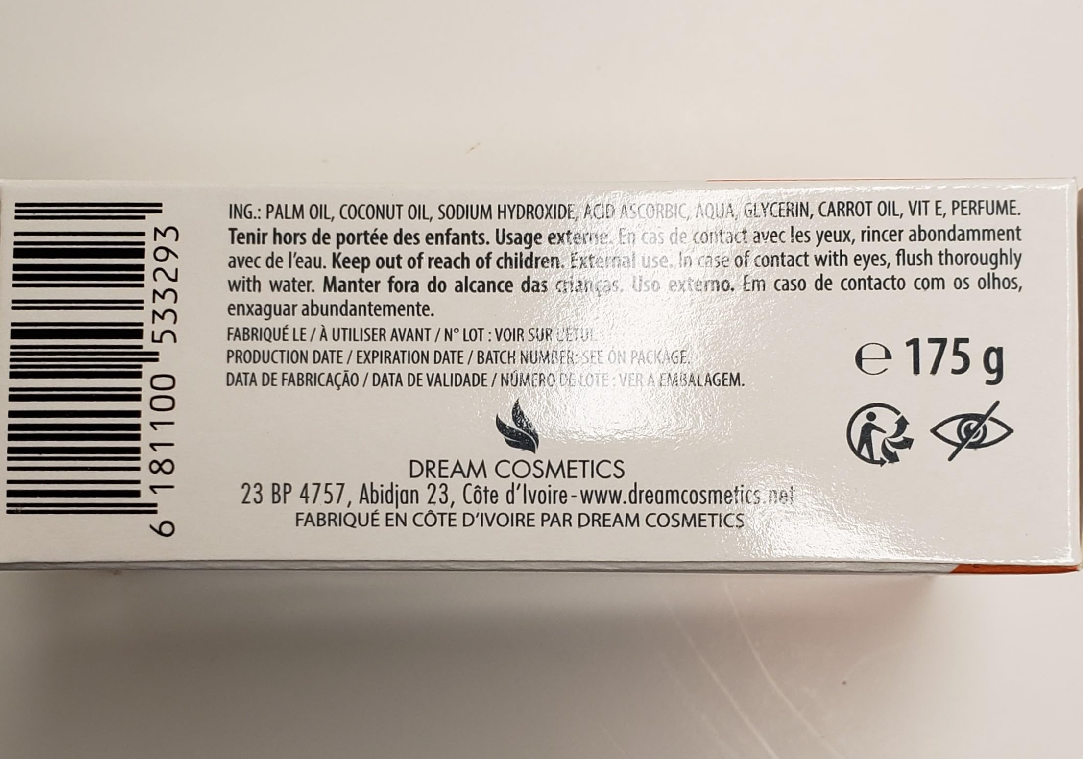 CT+ Clear Therapy LPS40 liner pencil close-up showing precision tip for neat definition and shaping