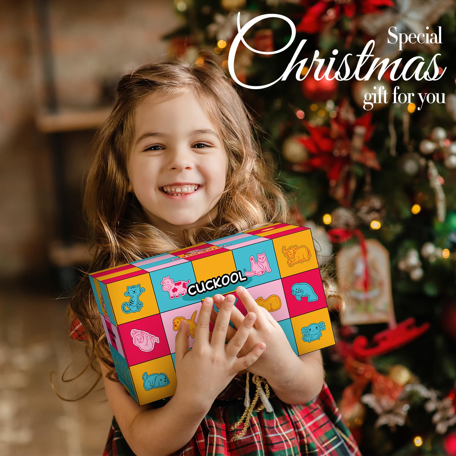 Cuckool empaque con certificado de adopción; ideal como regalo