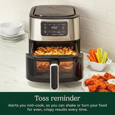 Cuisinart touchscreen controls detail for presets and precise temperature adjustments