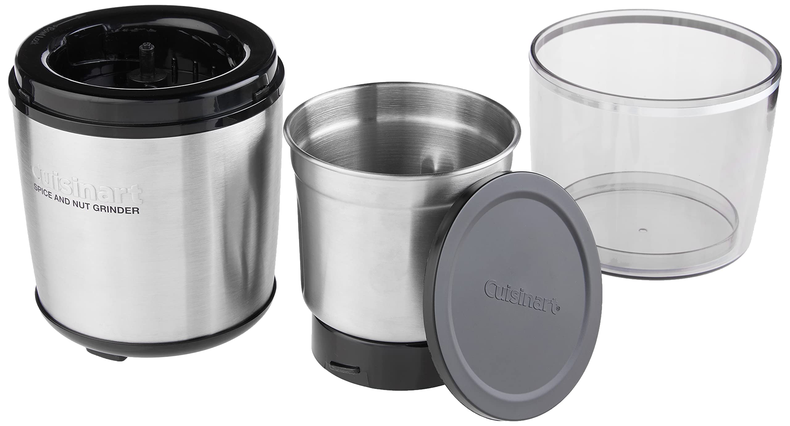 Cuisinart primer plano de cuchillas de acero inoxidable mostrando potencia y precisión