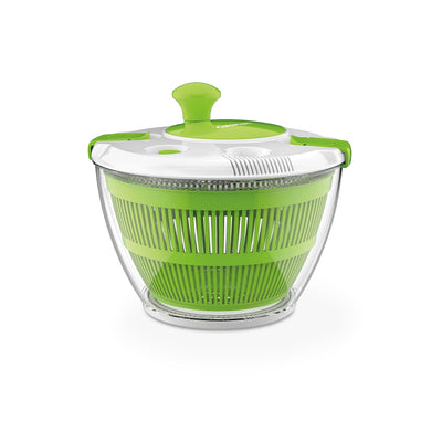 Cuisinart vista frontal del spinner mostrando su capacidad y cierre seguro