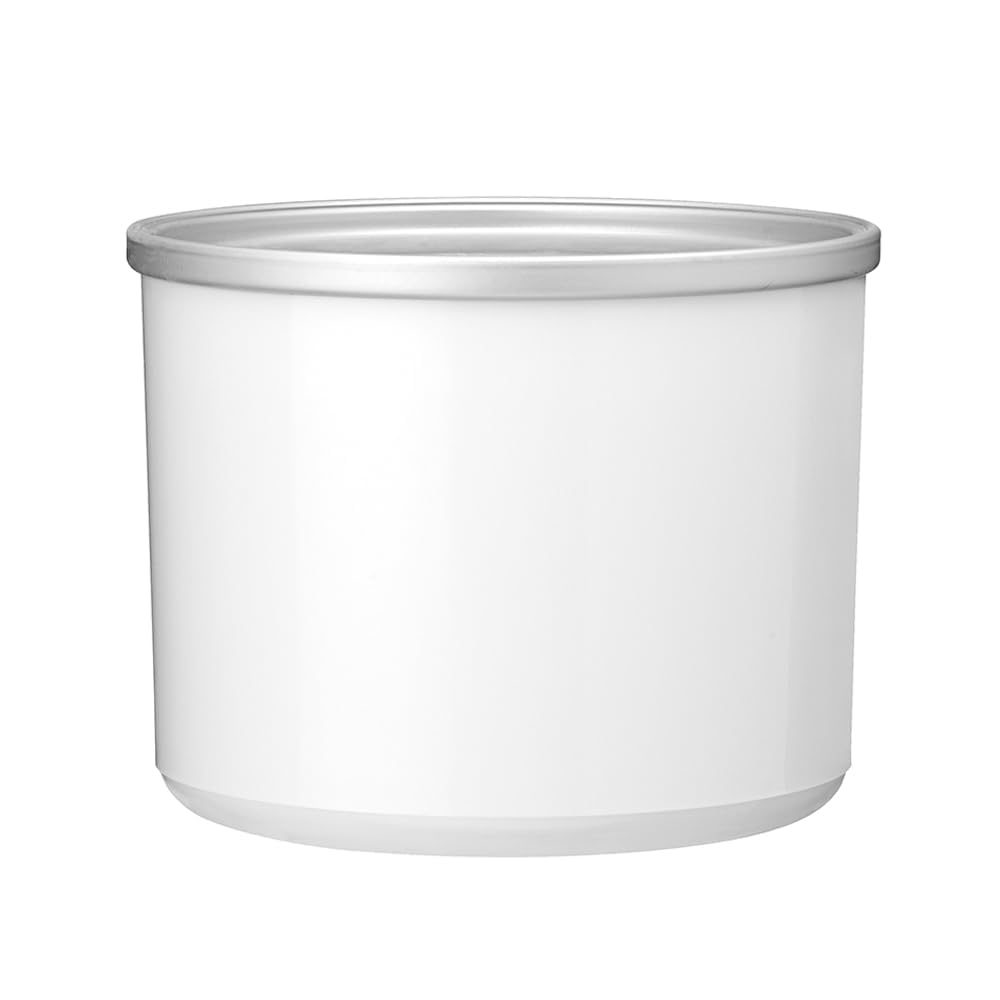 Cuisinart helado servido en tazón listo para comer, preparado rápido