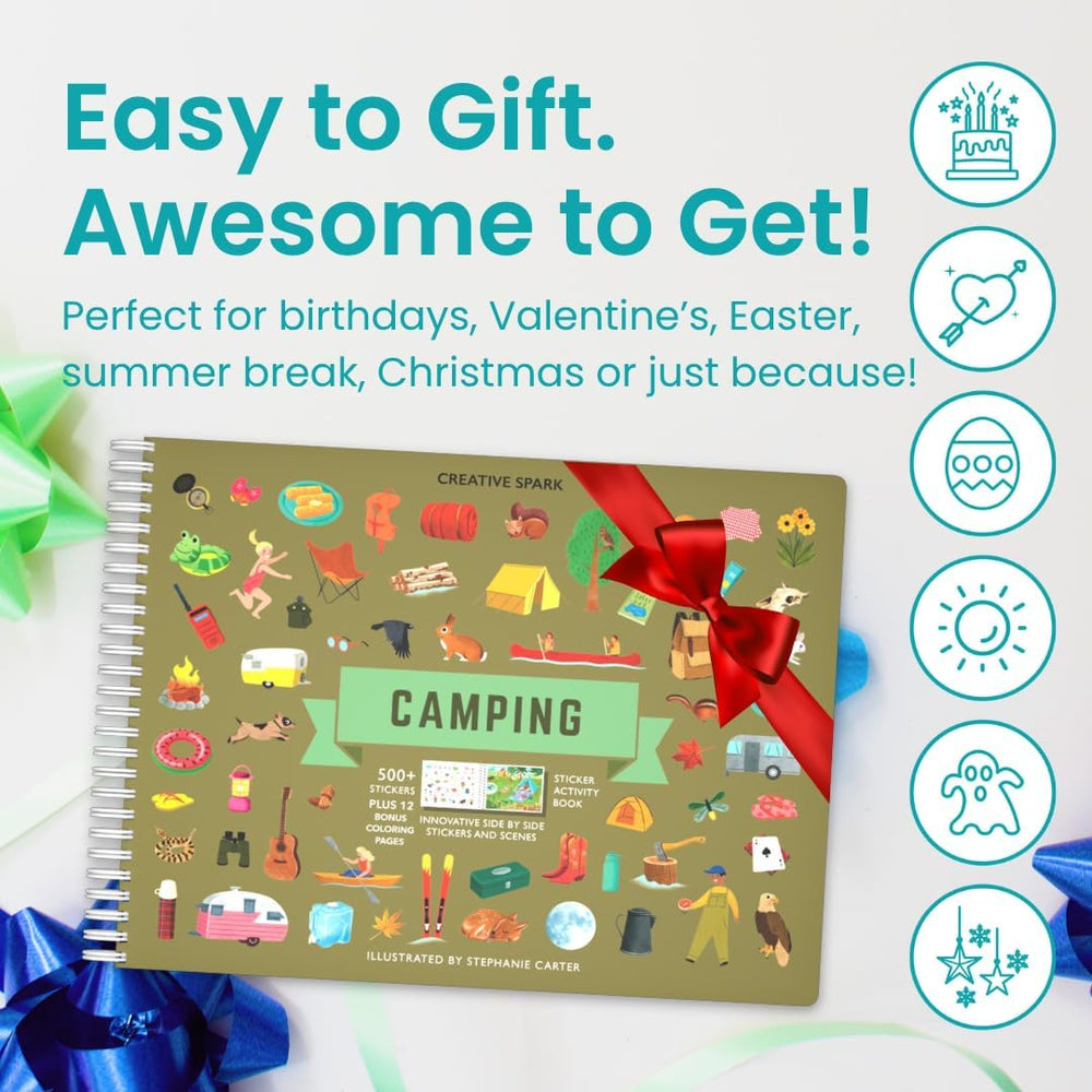 Cupkin ambientación de juego tipo camping, inspira juego imaginativo