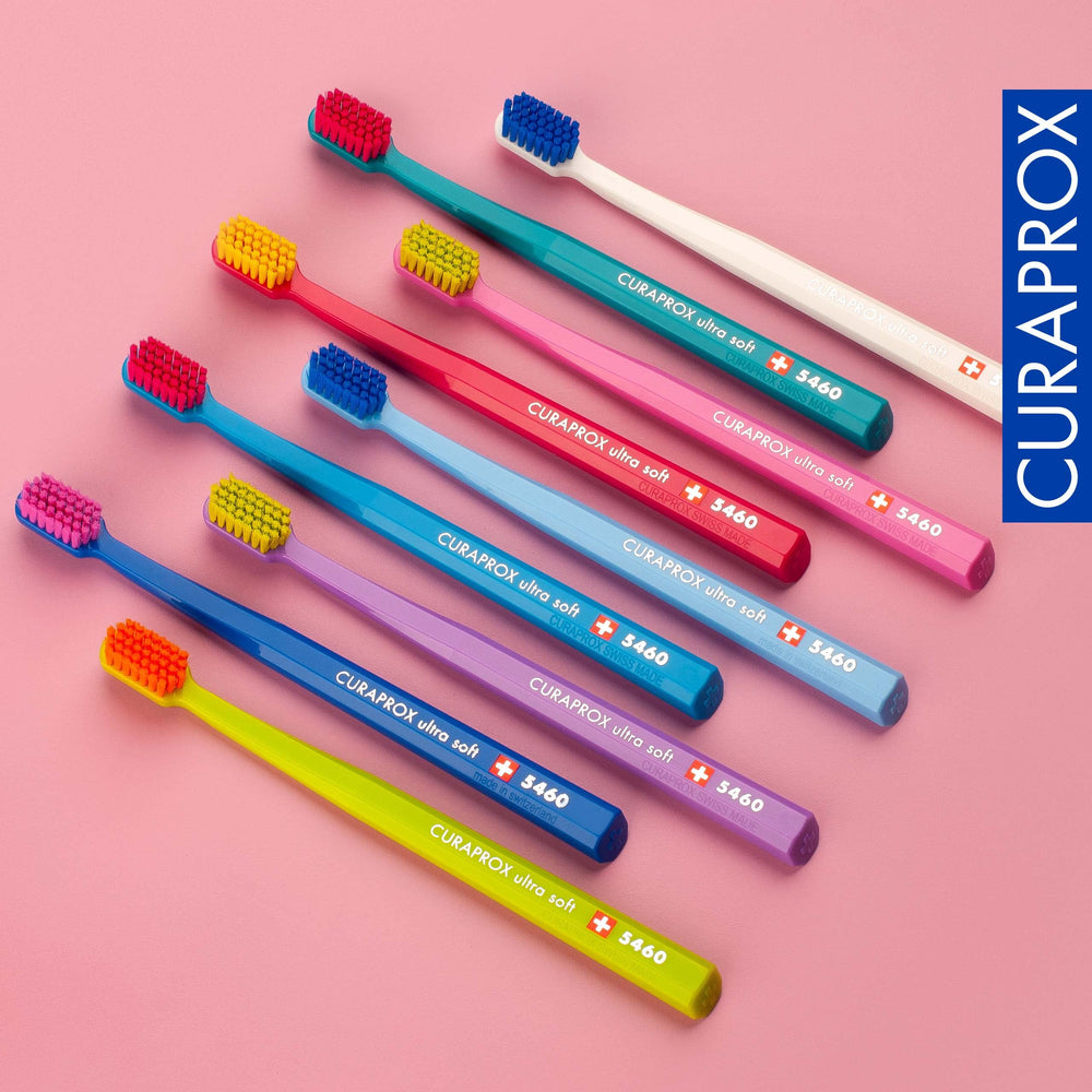 Curaprox etiqueta Swiss Made que transmite calidad suiza y confianza