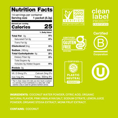 Cure Hydration sobre abierto con polvo mostrando textura fina y mezcla inmediata