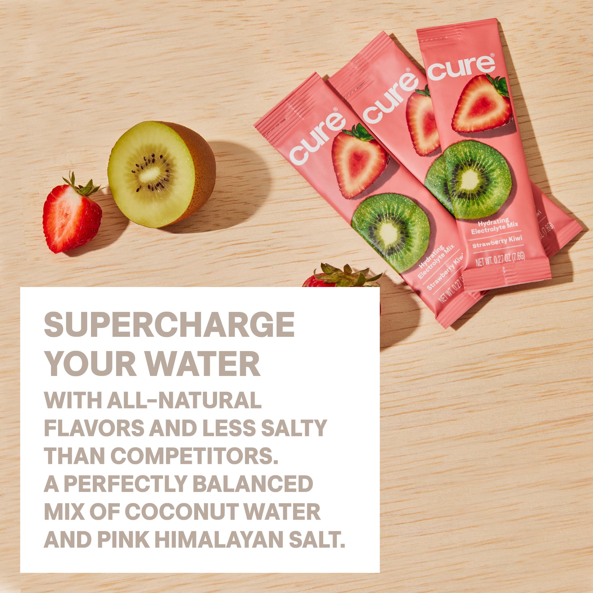 Cure Hydration persona antes de entrenar usando la bebida para recuperación rápida